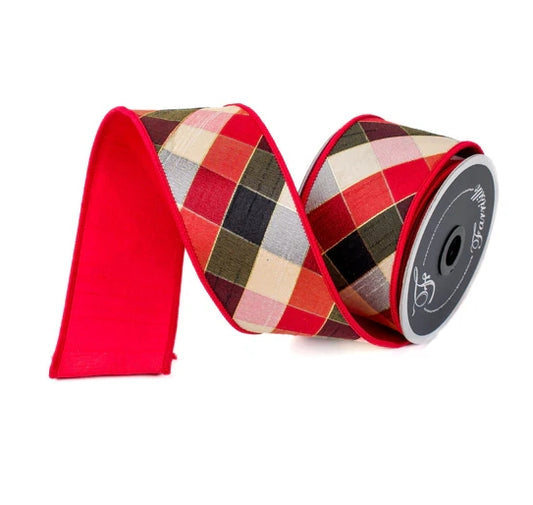 2.5" Della Robia Ribbon
