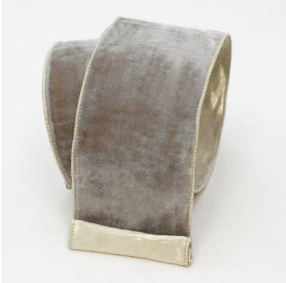 4" x 10yd  Velvet Luster Ribbon