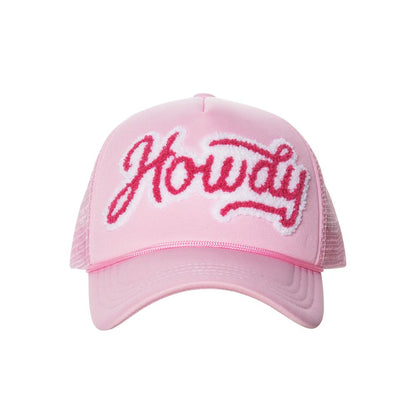 'Howdy' Chenille Trucker Hat