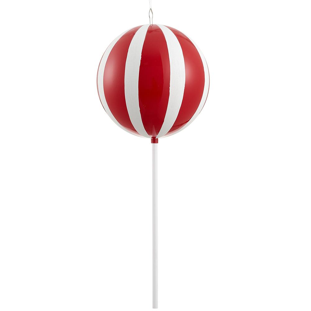 Red White Lollipop Pick