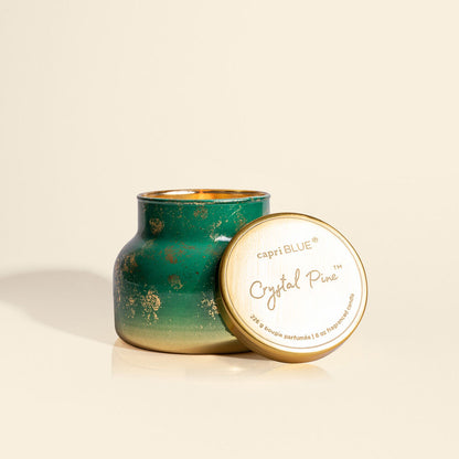 8oz Crystal Pine Glimmer Petite Jar Candle