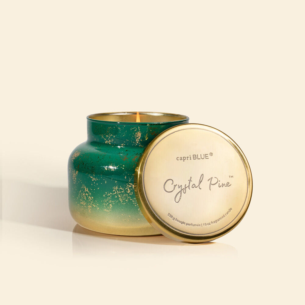 19oz Crystal Pine Glimmer Signature Jar