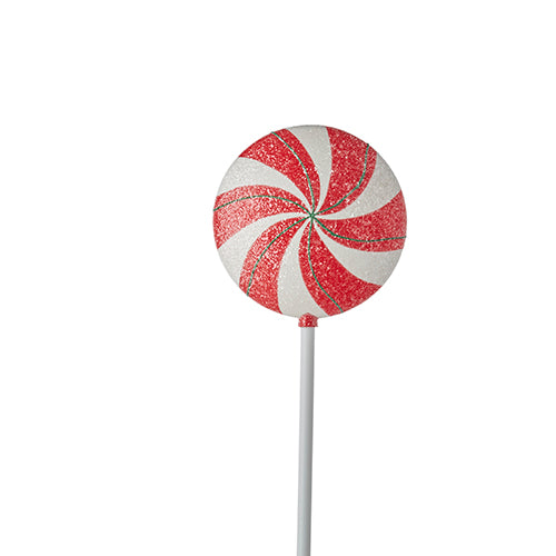 24" Peppermint Lollipop Stem