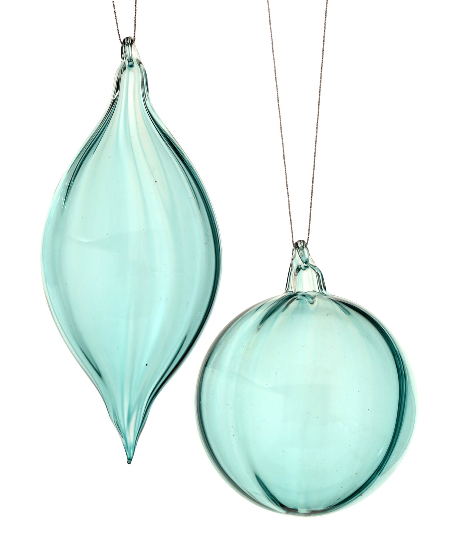 Clear Glass Ornament