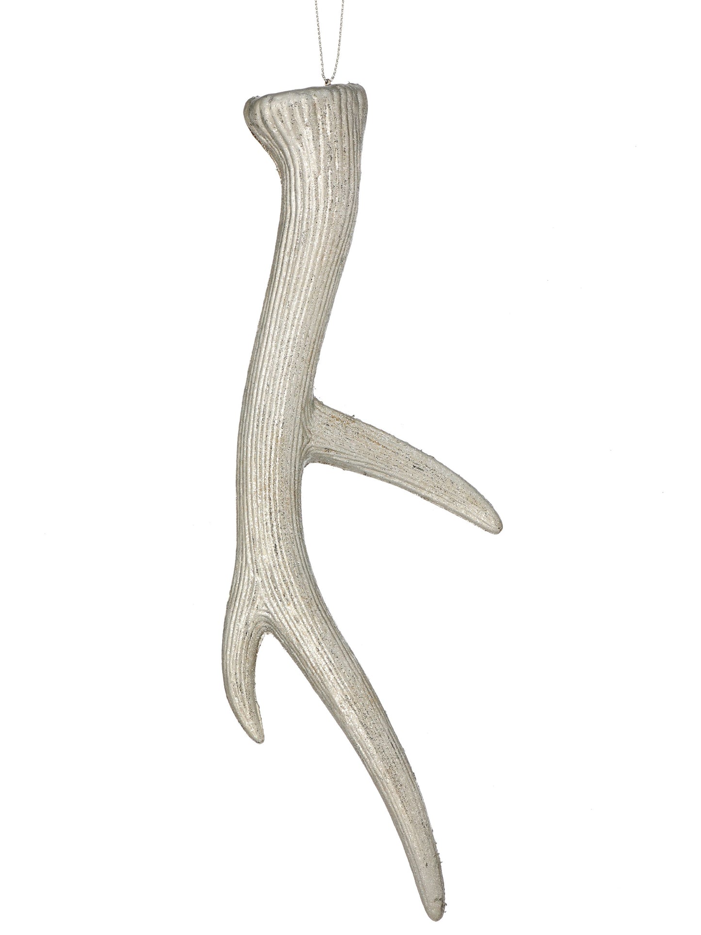 11.5" Metallic Deer Horn Ornament