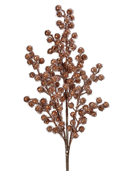 Beaded Iced Berry Spray