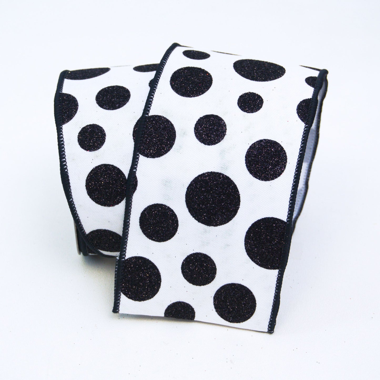 Glitter Random Dot Ribbon