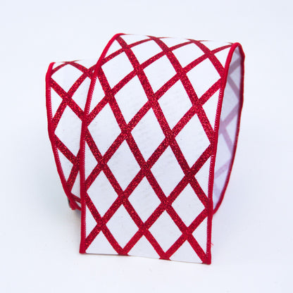 Glitter Lattice Ribbon