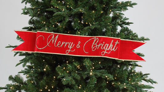 Merry and Bright Banner