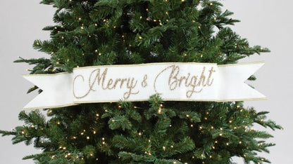 Merry and Bright Banner