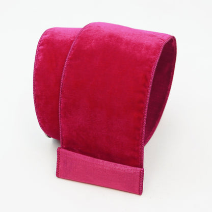 4" x 10yd  Velvet Luster Ribbon
