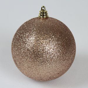 4" Glitter Ornament
