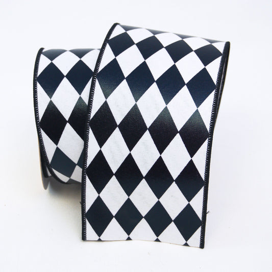 Foil Jester Diamonds Ribbon
