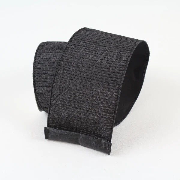 Pleated Metallic Ribbon
