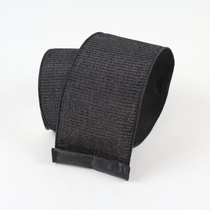 Pleated Metallic Ribbon