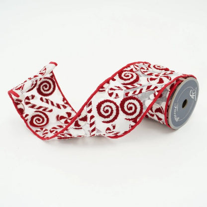 Embroidered Candies Ribbon