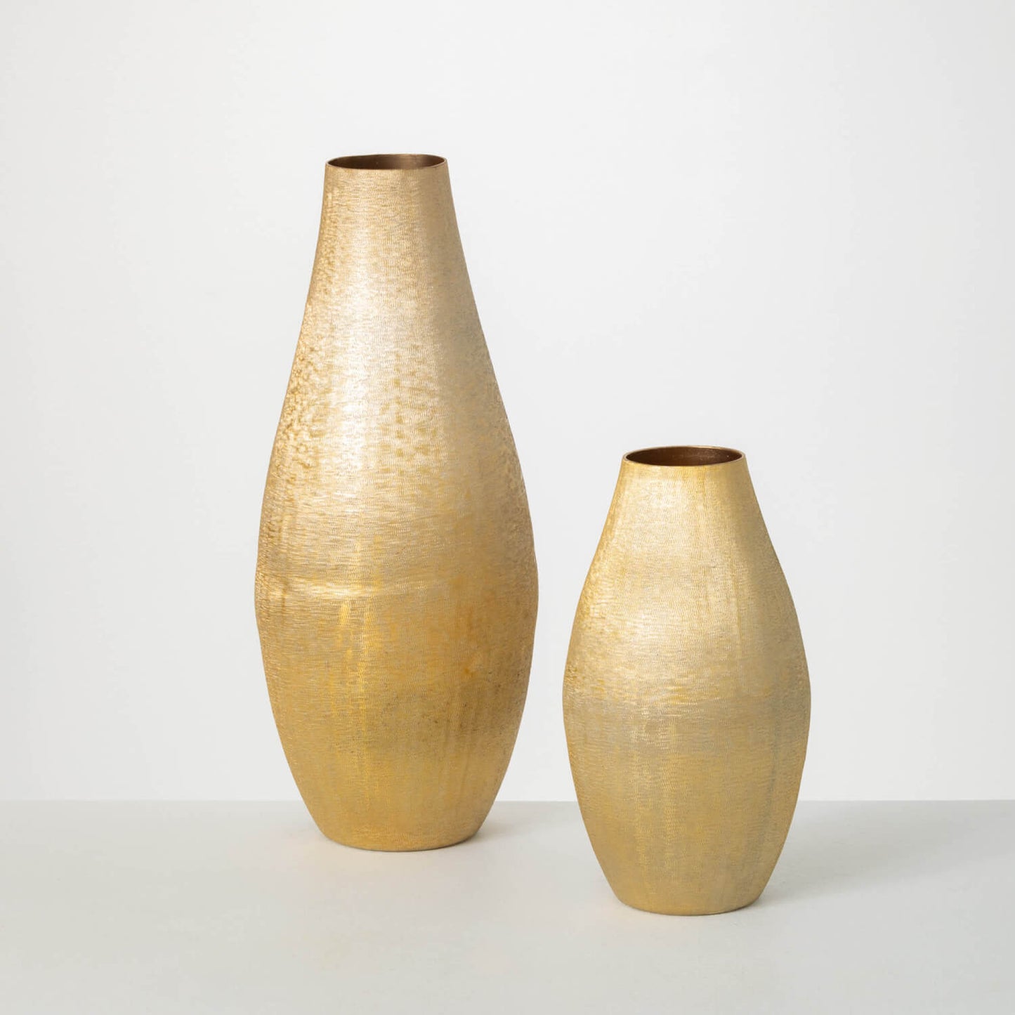 Brushed Gold Vase
