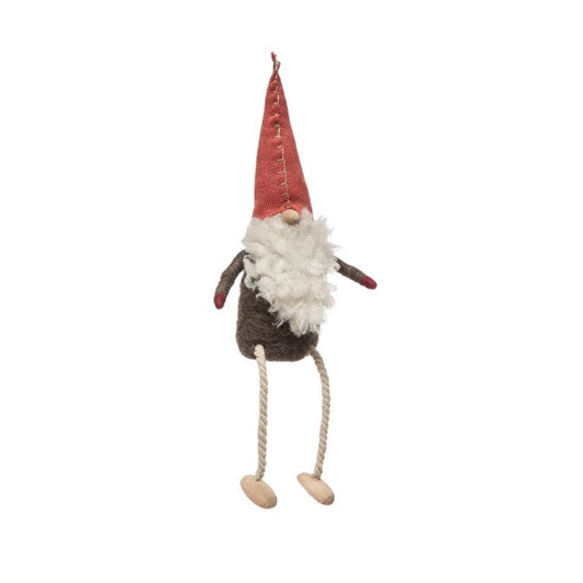 Wool Felt Gnome with Legs